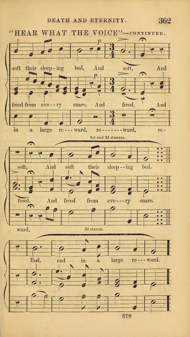 Sacred Songs for Family and Social Worship: comprising the most approved spiritual hymns with chaste and popular tunes ( New ed. rev. and enl.) page 381