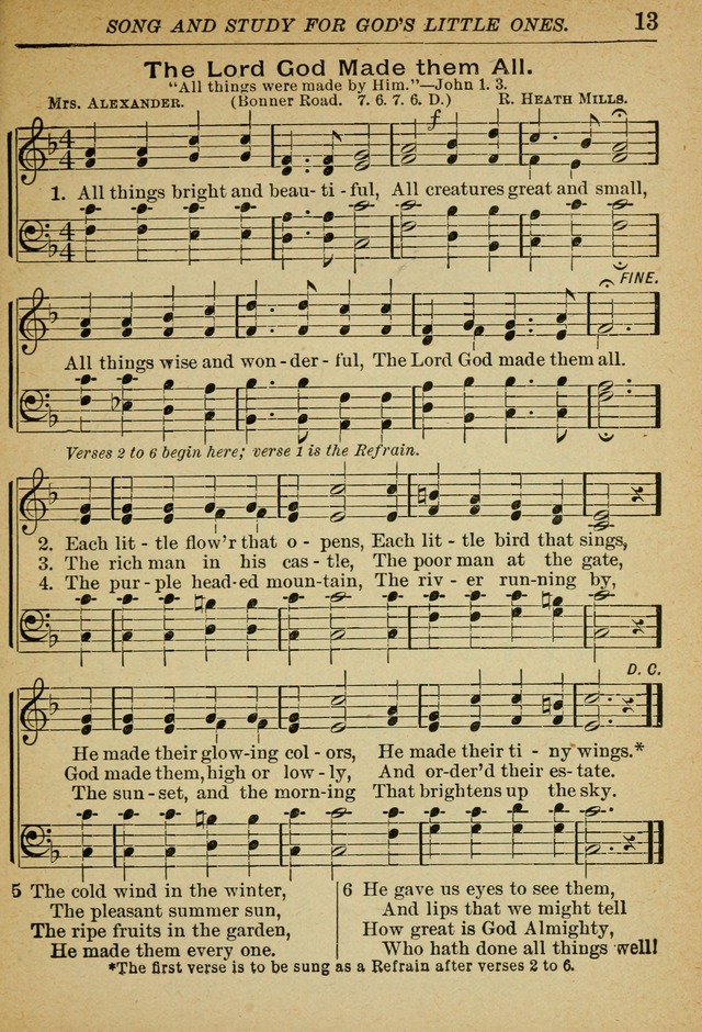 Song and Study for God