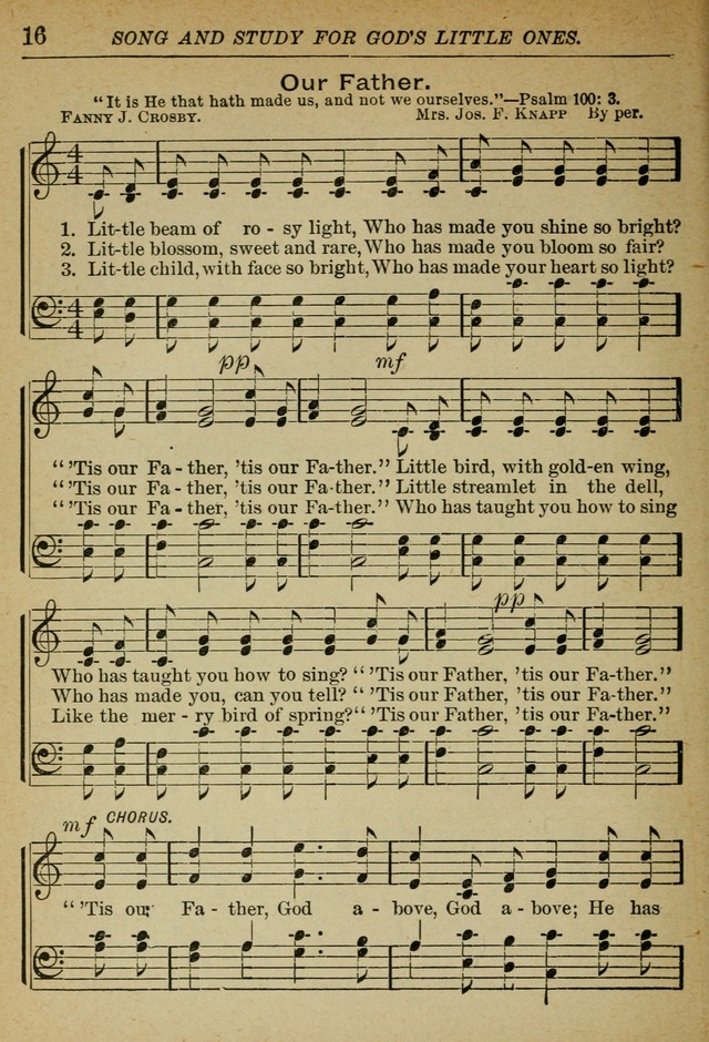 Song and Study for God