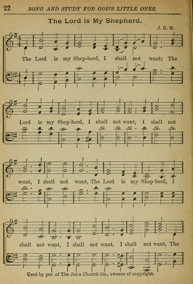 Song and Study for God