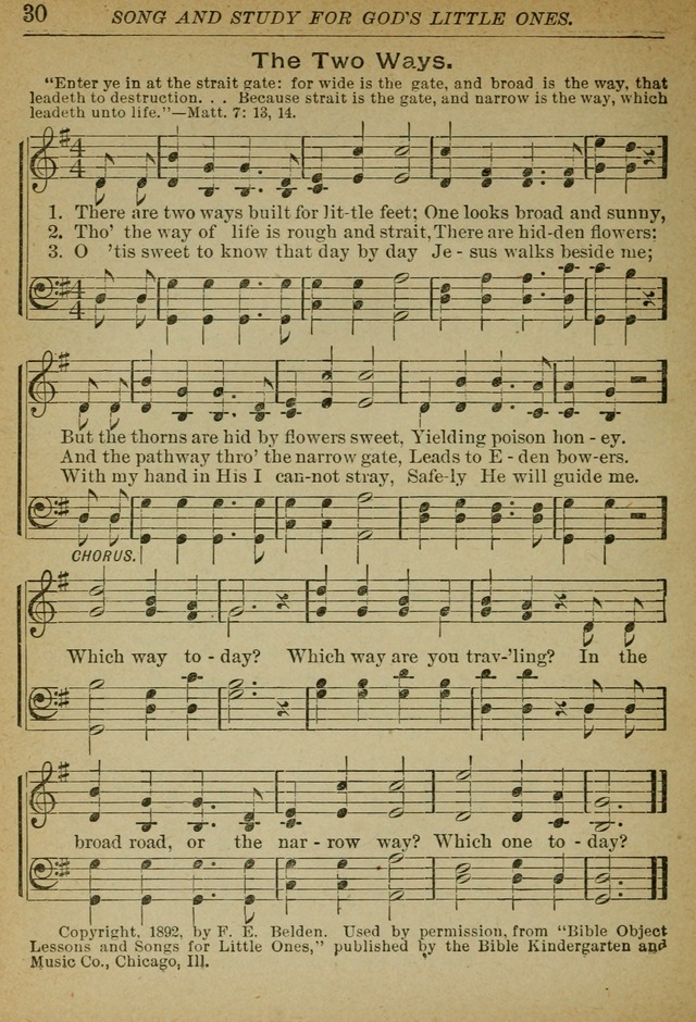 Song and Study for God