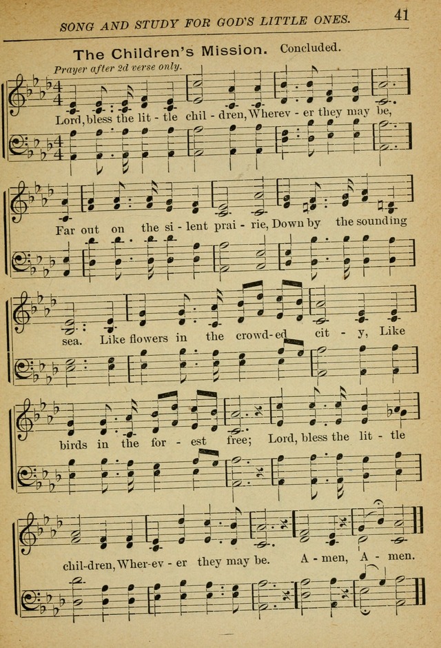 Song and Study for God