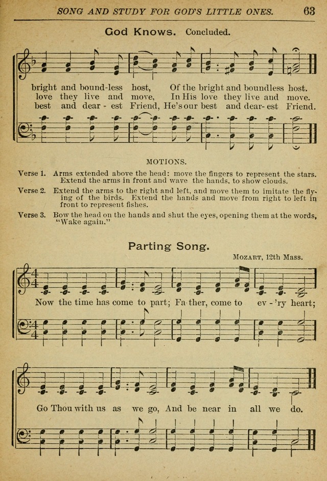 Song and Study for God