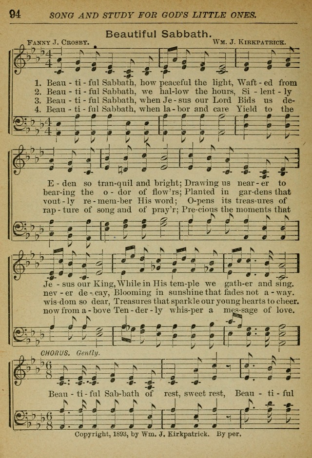 Song and Study for God