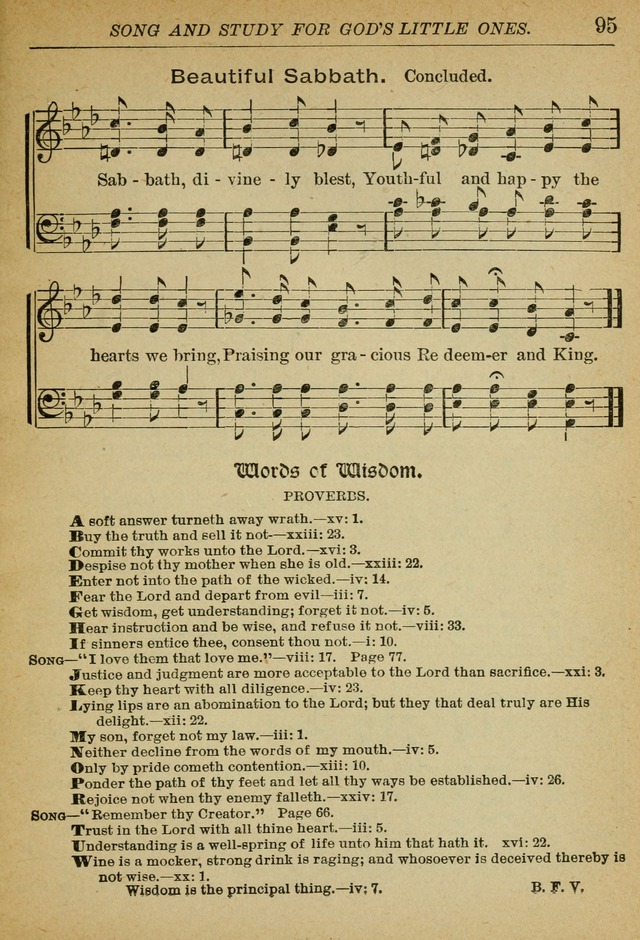 Song and Study for God