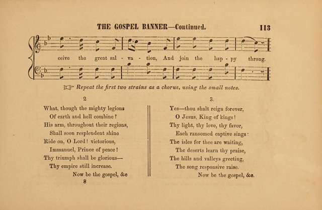 Sabbath School Gems of Music and Poetry: designed expressly for the Sabbath School page 115