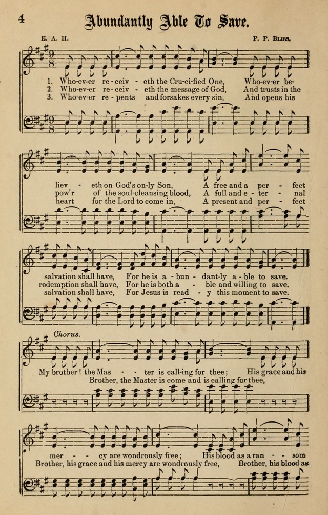 Spiritual Songs for Gospel Meetings and the Sunday School page 2