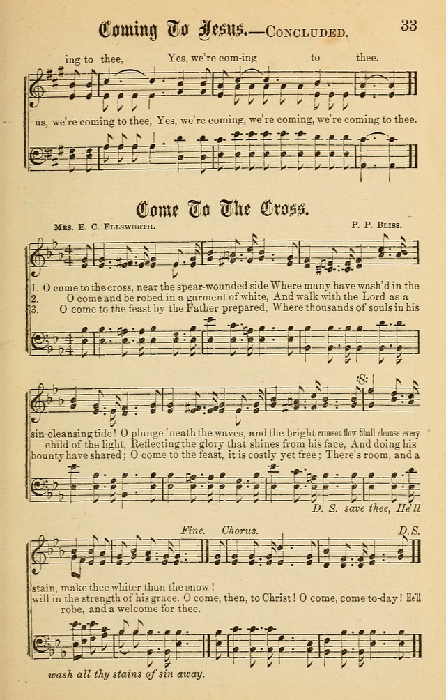 Spiritual Songs for Gospel Meetings and the Sunday School page 31