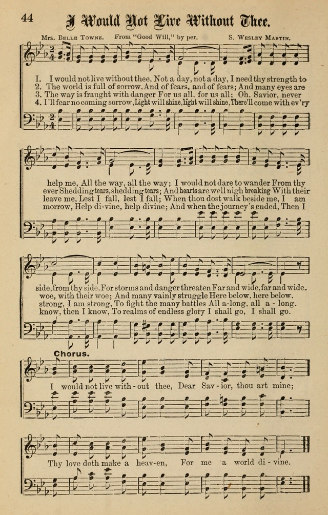 Spiritual Songs for Gospel Meetings and the Sunday School page 42