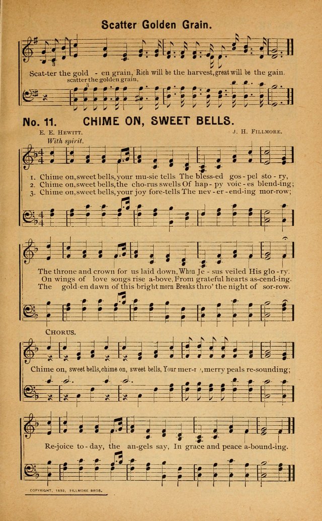 Salvation Songs: for gospel meetings, Endeavor Societies, Epworth Leagues, Baptist Unions, Sunday schools and prayer meetings page 12