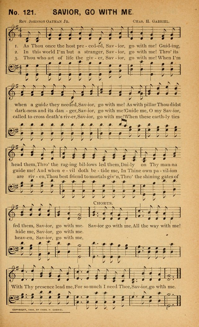 Salvation Songs: for gospel meetings, Endeavor Societies, Epworth Leagues, Baptist Unions, Sunday schools and prayer meetings page 124