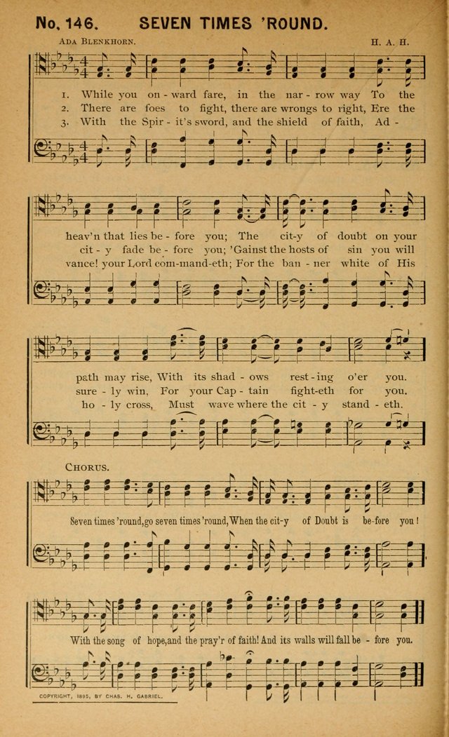 Salvation Songs: for gospel meetings, Endeavor Societies, Epworth Leagues, Baptist Unions, Sunday schools and prayer meetings page 149