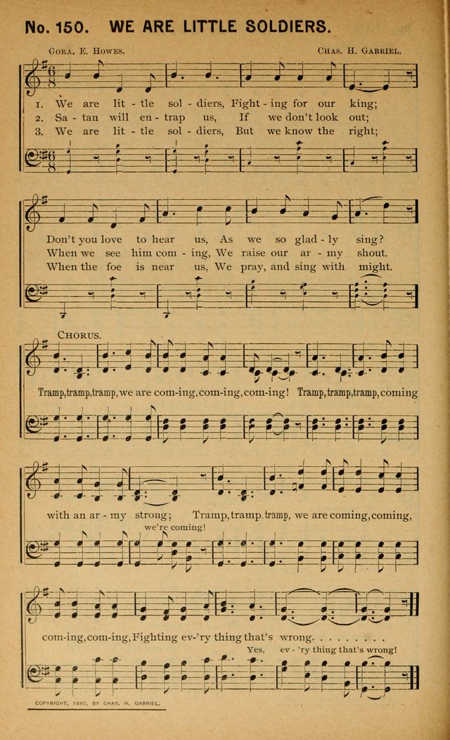 Salvation Songs: for gospel meetings, Endeavor Societies, Epworth Leagues, Baptist Unions, Sunday schools and prayer meetings page 153