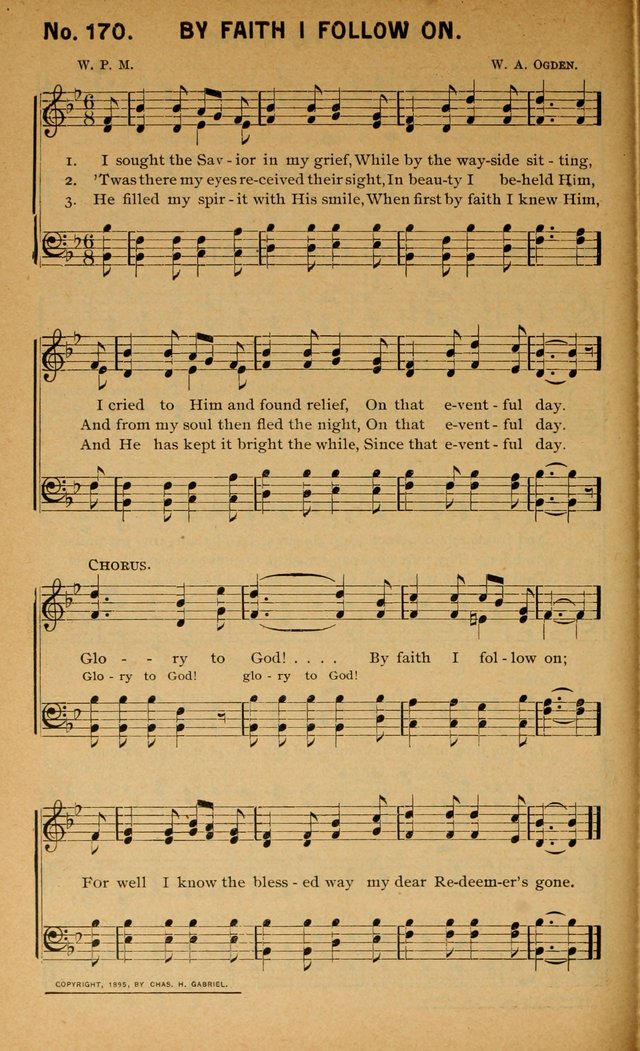 Salvation Songs: for gospel meetings, Endeavor Societies, Epworth Leagues, Baptist Unions, Sunday schools and prayer meetings page 173