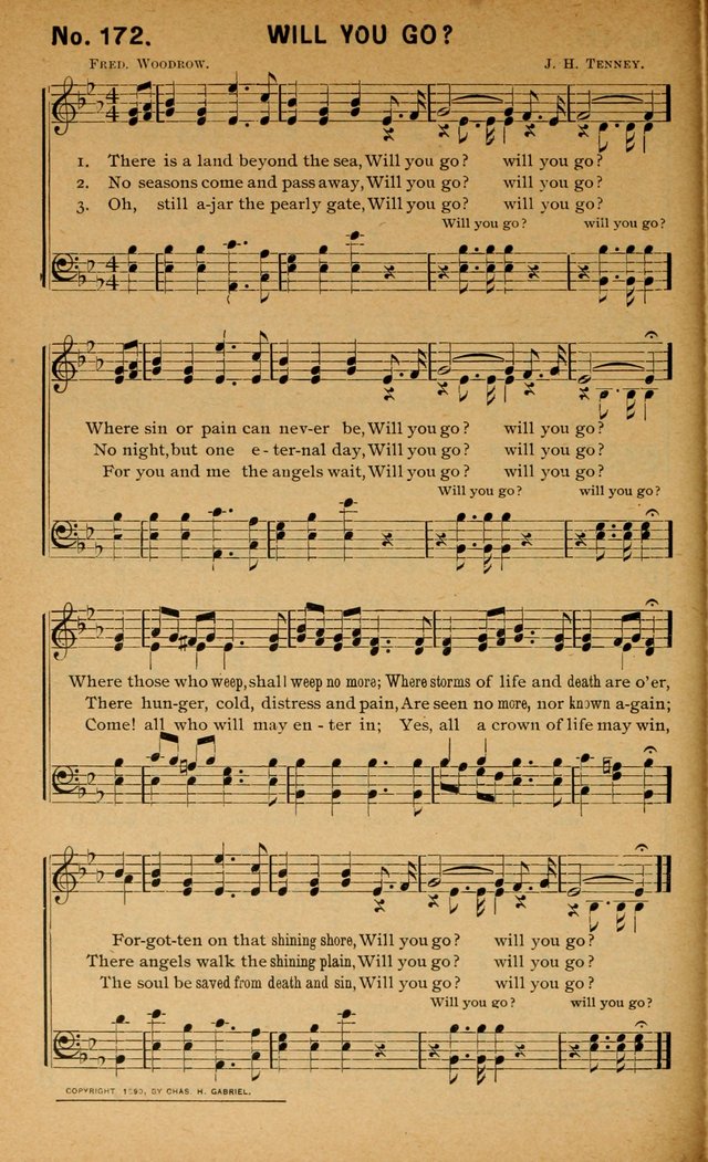 Salvation Songs: for gospel meetings, Endeavor Societies, Epworth Leagues, Baptist Unions, Sunday schools and prayer meetings page 175