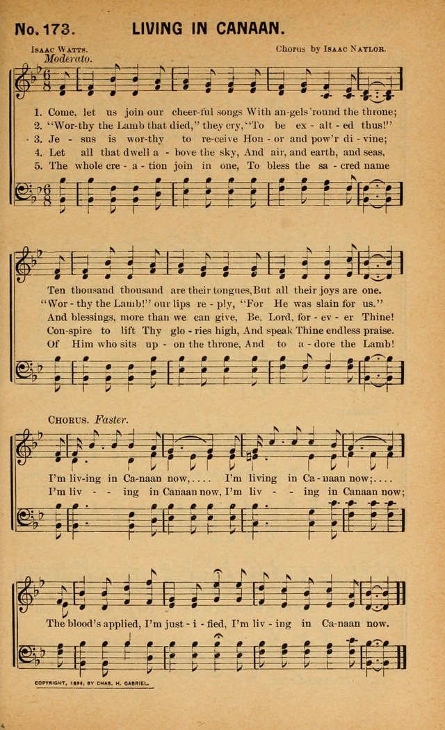 Salvation Songs: for gospel meetings, Endeavor Societies, Epworth Leagues, Baptist Unions, Sunday schools and prayer meetings page 176