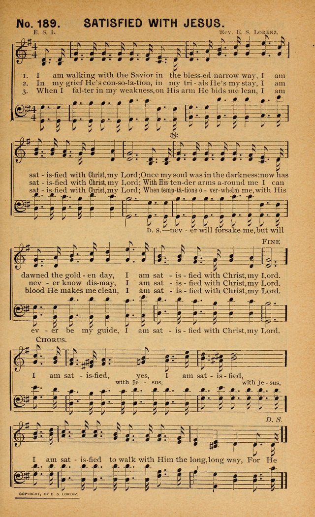 Salvation Songs: for gospel meetings, Endeavor Societies, Epworth Leagues, Baptist Unions, Sunday schools and prayer meetings page 192