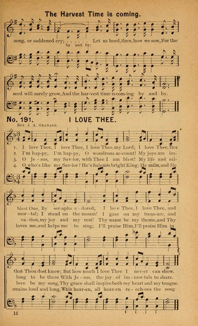 Salvation Songs: for gospel meetings, Endeavor Societies, Epworth Leagues, Baptist Unions, Sunday schools and prayer meetings page 194