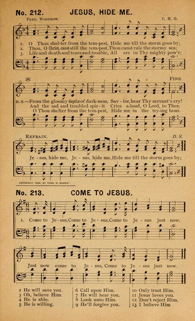 Salvation Songs: for gospel meetings, Endeavor Societies, Epworth Leagues, Baptist Unions, Sunday schools and prayer meetings page 214