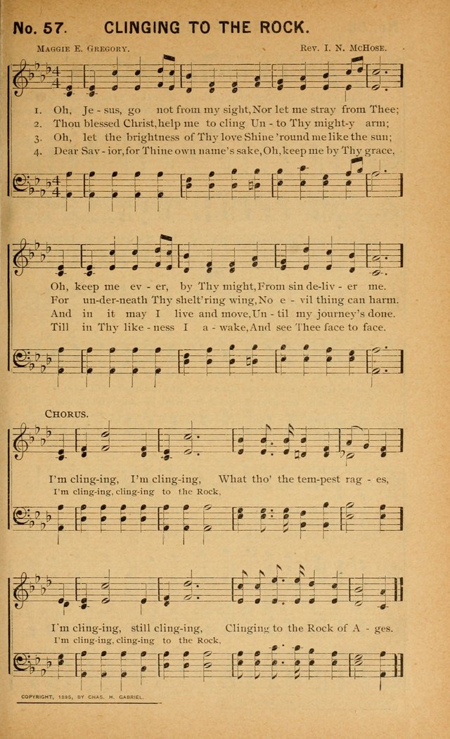 Salvation Songs: for gospel meetings, Endeavor Societies, Epworth Leagues, Baptist Unions, Sunday schools and prayer meetings page 58