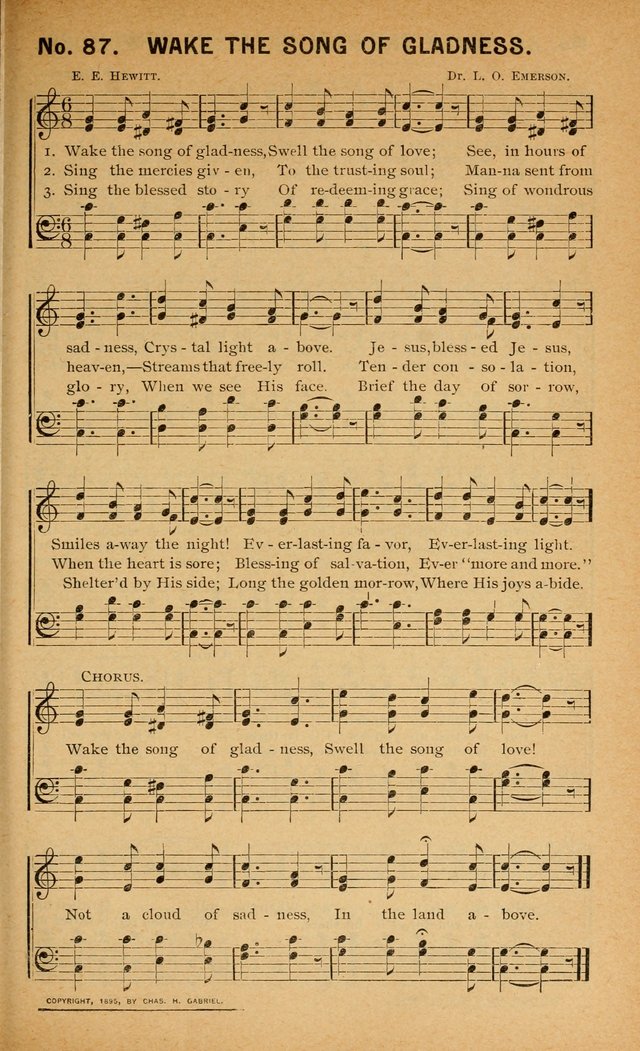 Salvation Songs: for gospel meetings, Endeavor Societies, Epworth Leagues, Baptist Unions, Sunday schools and prayer meetings page 88