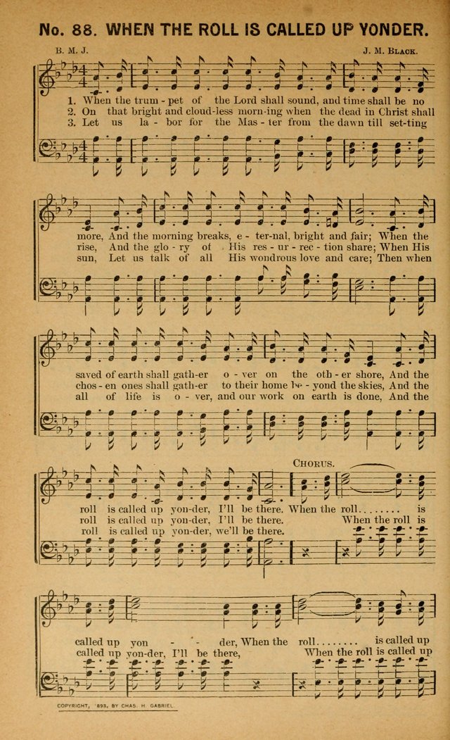 Salvation Songs: for gospel meetings, Endeavor Societies, Epworth Leagues, Baptist Unions, Sunday schools and prayer meetings page 89