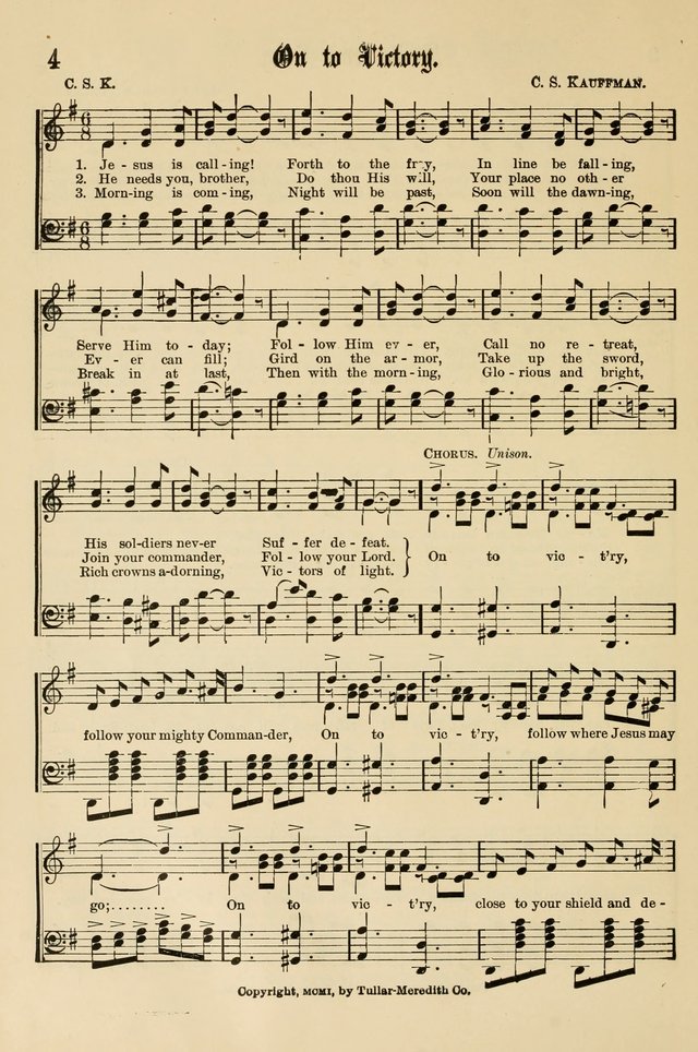 Sunday School Hymns No. 1 page 11