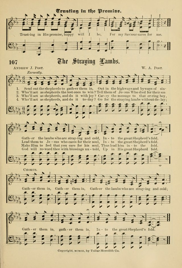 Sunday School Hymns No. 1 page 114