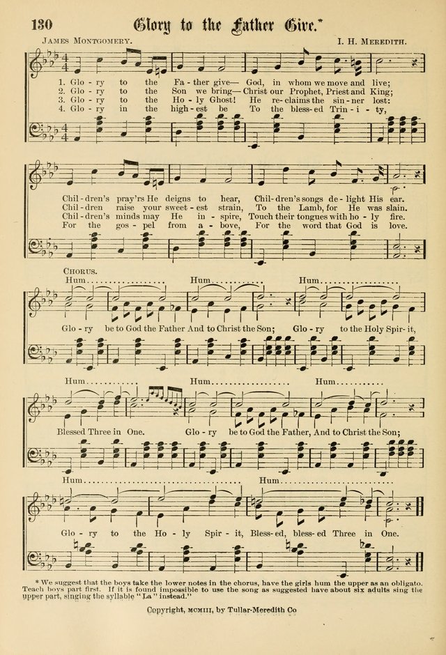 Sunday School Hymns No. 1 page 137