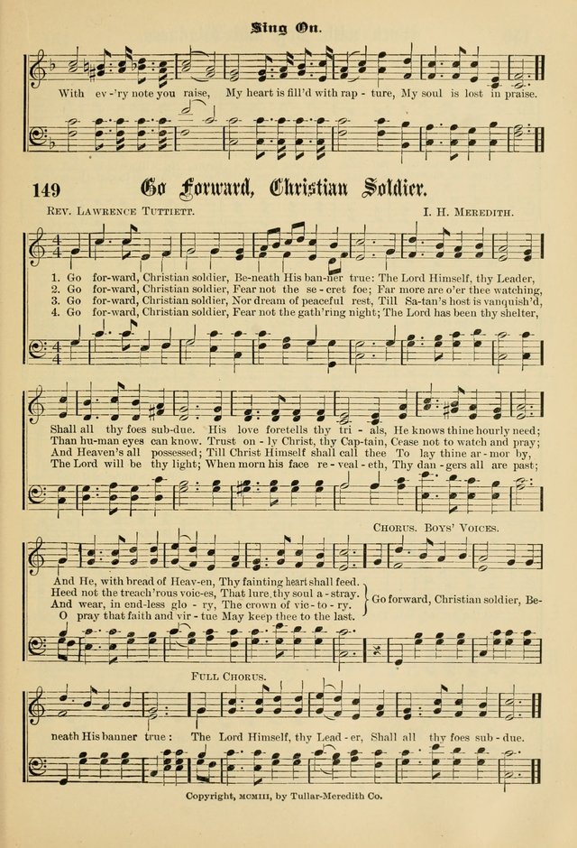 Sunday School Hymns No. 1 page 156