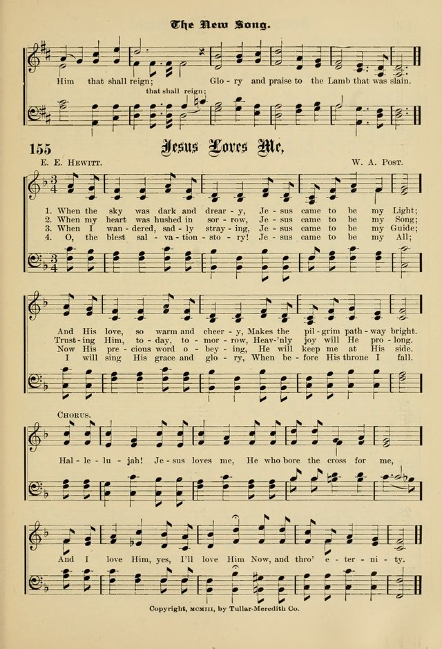 Sunday School Hymns No. 1 page 162