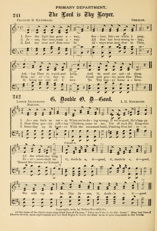 Sunday School Hymns No. 1 page 221