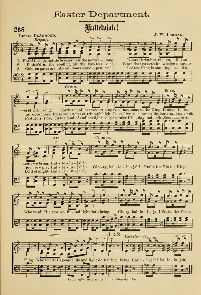 Sunday School Hymns No. 1 page 238