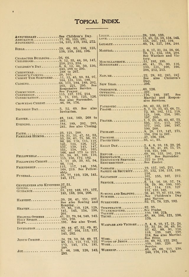 Sunday School Hymns No. 1 page 259