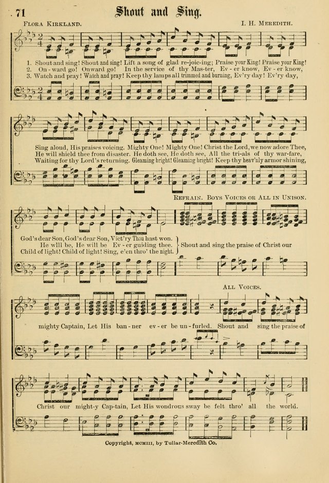 Sunday School Hymns No. 1 page 78