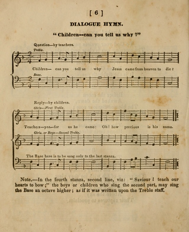 The Sabbath School Harp: being a selection of tunes and hynns, adapted to the wants of Sabbath schools, families, and social meetings (2nd ed.) page 104