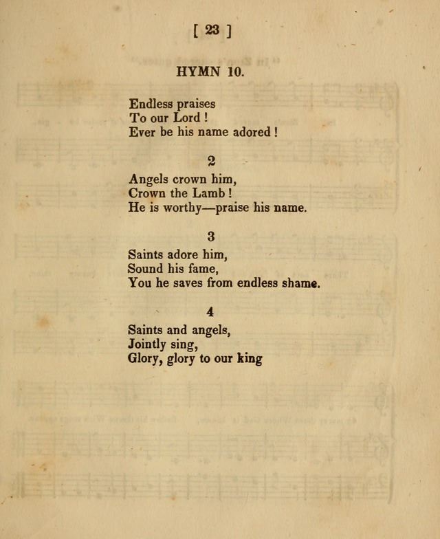 The Sabbath School Harp: being a selection of tunes and hynns, adapted to the wants of Sabbath schools, families, and social meetings (2nd ed.) page 121