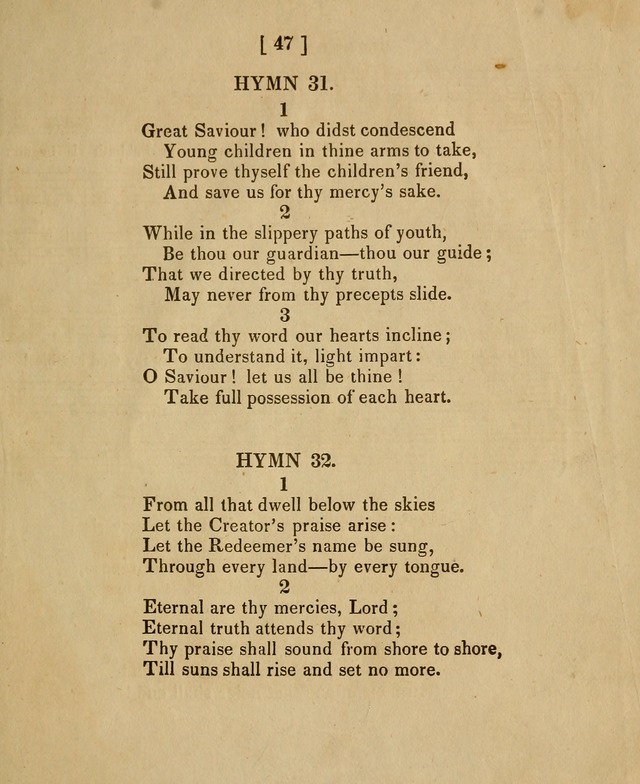 The Sabbath School Harp: being a selection of tunes and hynns, adapted to the wants of Sabbath schools, families, and social meetings (2nd ed.) page 145