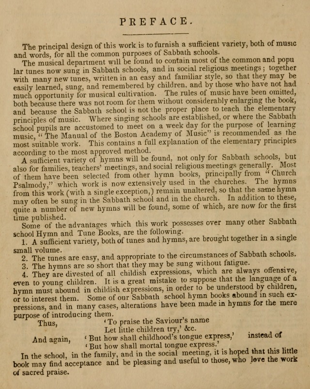 The Sabbath School Harp: being a selection of tunes and hynns, adapted to the wants of Sabbath schools, families, and social meetings (2nd ed.) page 4