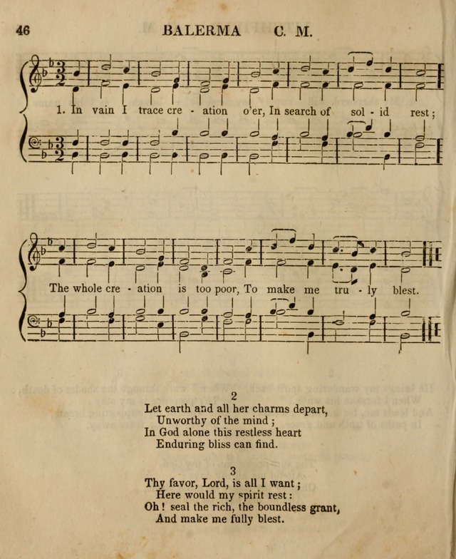 The Sabbath School Harp: being a selection of tunes and hynns, adapted to the wants of Sabbath schools, families, and social meetings (2nd ed.) page 48