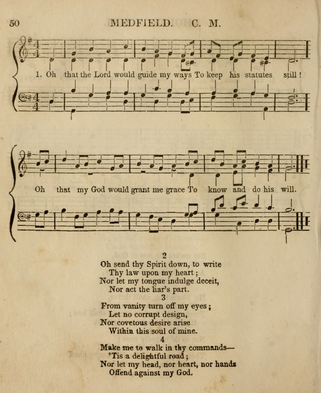 The Sabbath School Harp: being a selection of tunes and hynns, adapted to the wants of Sabbath schools, families, and social meetings (2nd ed.) page 52
