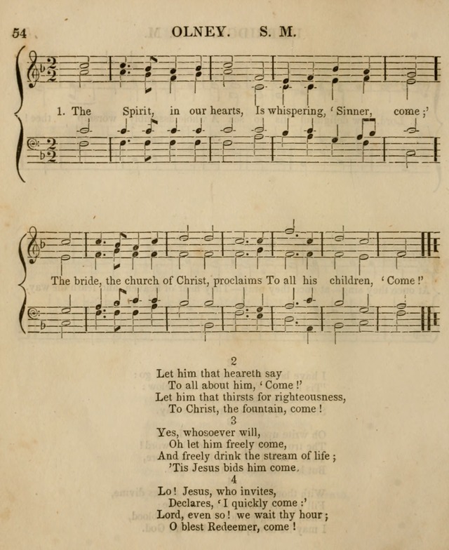 The Sabbath School Harp: being a selection of tunes and hynns, adapted to the wants of Sabbath schools, families, and social meetings (2nd ed.) page 56