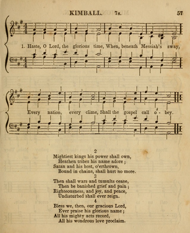 The Sabbath School Harp: being a selection of tunes and hynns, adapted to the wants of Sabbath schools, families, and social meetings (2nd ed.) page 59