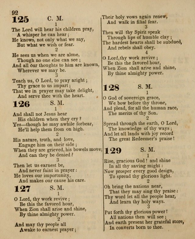 The Sabbath School Harp: being a selection of tunes and hynns, adapted to the wants of Sabbath schools, families, and social meetings (2nd ed.) page 94