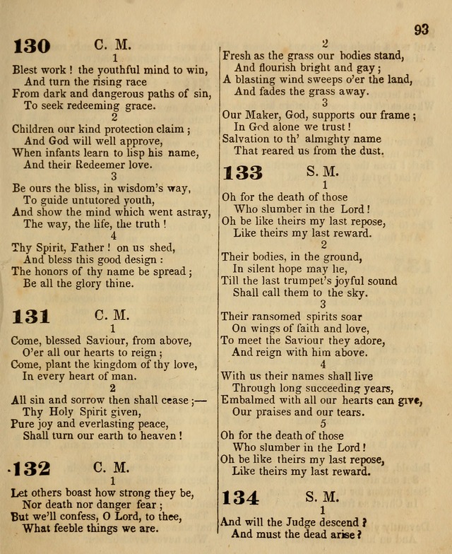 The Sabbath School Harp: being a selection of tunes and hynns, adapted to the wants of Sabbath schools, families, and social meetings (2nd ed.) page 95