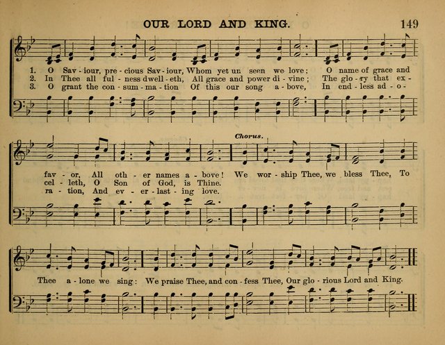 The Sunday School Hymnal: a collection of hymns and music for use in Sunday school services and social meetings page 149