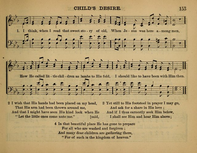 The Sunday School Hymnal: a collection of hymns and music for use in Sunday school services and social meetings page 153