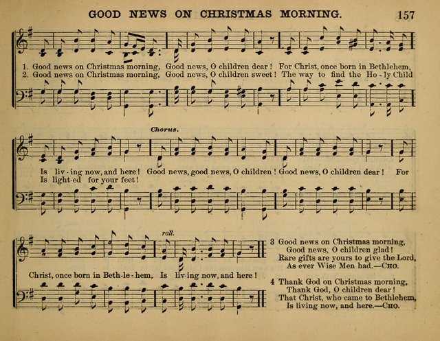 The Sunday School Hymnal: a collection of hymns and music for use in Sunday school services and social meetings page 157