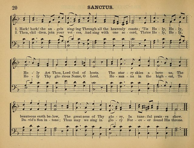 The Sunday School Hymnal: a collection of hymns and music for use in Sunday school services and social meetings page 20