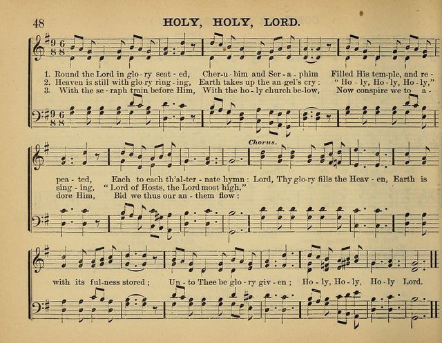 The Sunday School Hymnal: a collection of hymns and music for use in Sunday school services and social meetings page 48